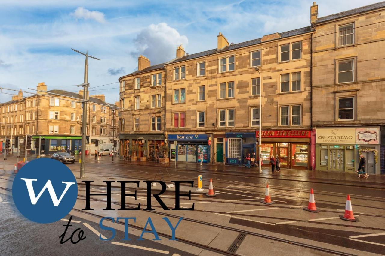 Delightful 2 Bedroom Apartment In Leith 爱丁堡 外观 照片